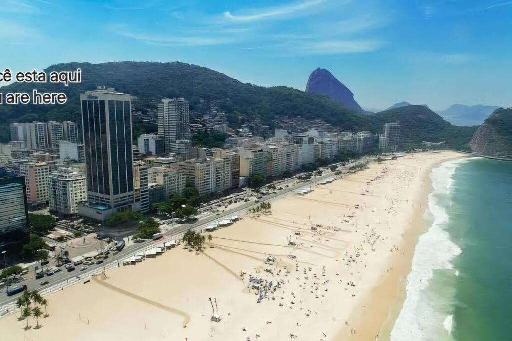 Apartamento Copacabana Beach - Apartamento Confortavel Posto 2 Vista Mar Rio de Janeiro Exterior photo
